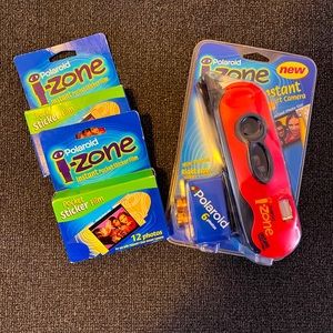 Vintage Y2K unopened Polaroid i-Zone Instant Pocket Camera with 2 boxes of film